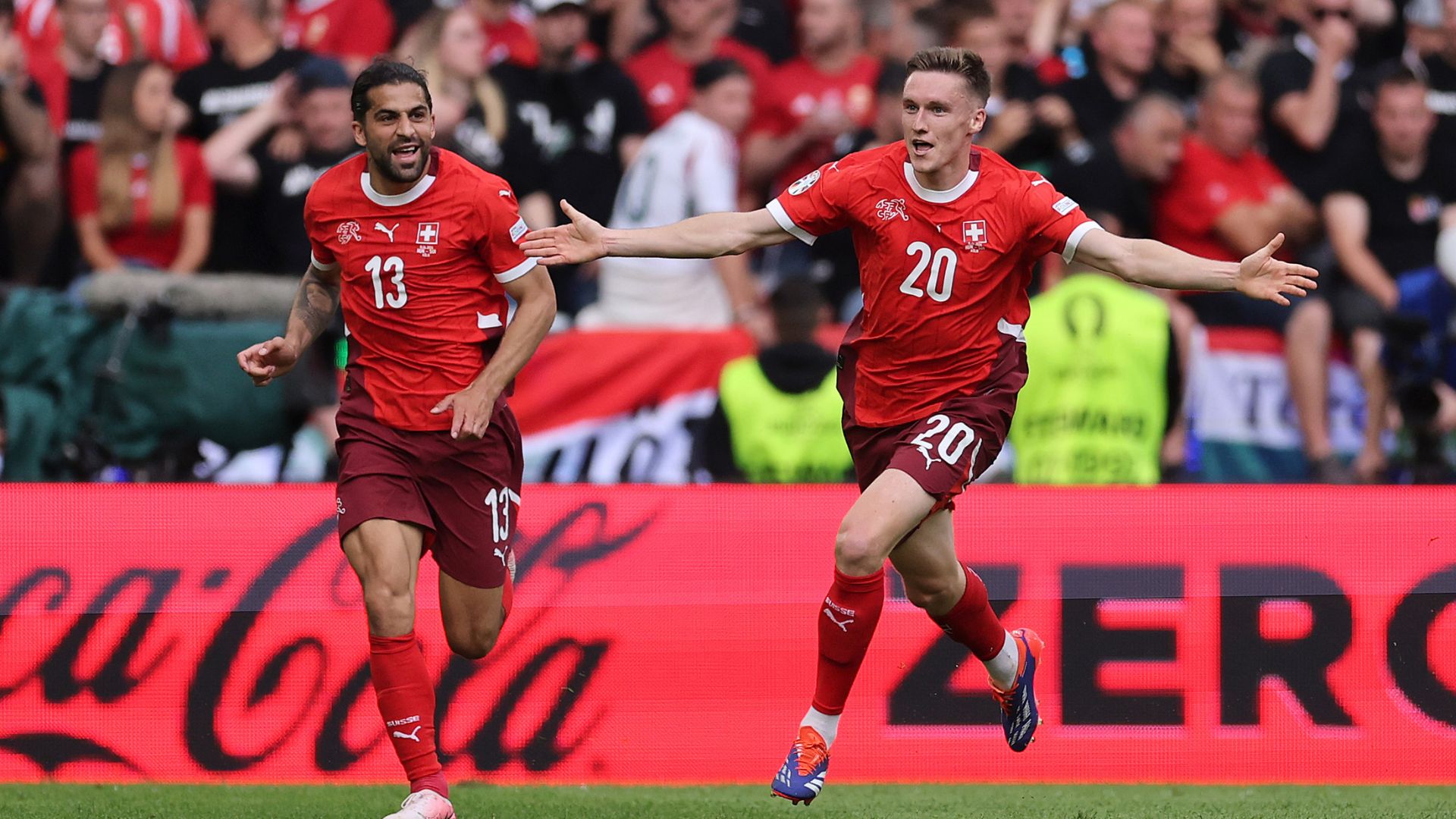 Suiza muestra fuerza y vence a Hungría en su debut en la Eurocopa 2024